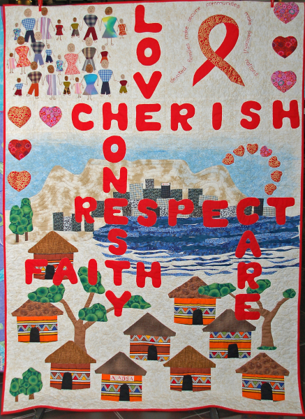 Absa 16 days of activism against violence quilt project